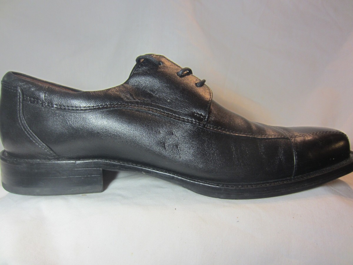 Johnston & Murphy Dobson Mens Black Leather Cap Toe Oxfords Dress Shoes Size 9 Johnston & Murphy Dobson Mens Black Leather Cap Toe Oxfords  main image 4