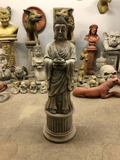 Buddha standing buddha with bowl Garden ornament concrete statue sculpture detai