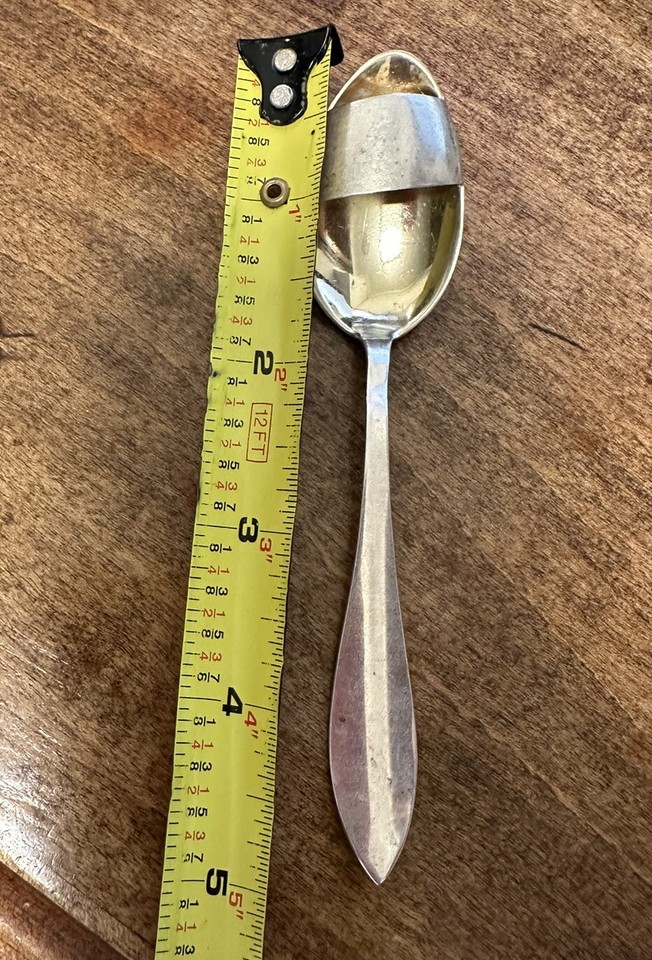 Vintage Sterling Silver medicine Spoon eBay