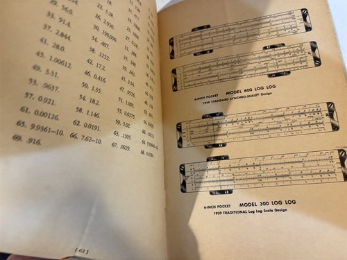 1953 sc, How to Use Pickett Log Log Slide Rules, Hartung - Picture 5 of 8