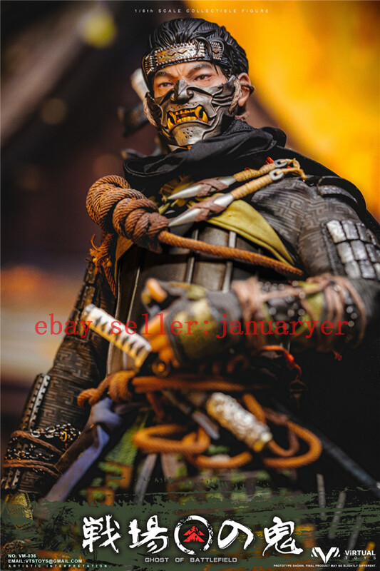 VTS TOYS ゴーストオブツシマDXエディション1/6スケール ホットトイズ Vts Toys 1/6 Ghost of Battlefield Action Figure - VM-036 for