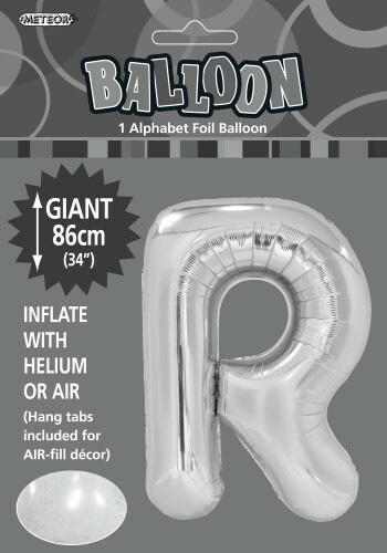 AU 35/86cm Silver Foil Balloon Number Alphabet Symbols Party Birthday - Picture 19 of 44