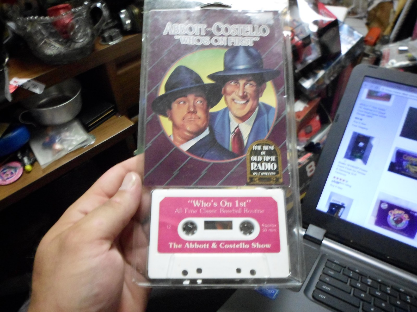 Abbott & Costello’s whos on 1st audio cassette The best of old time radio eBay