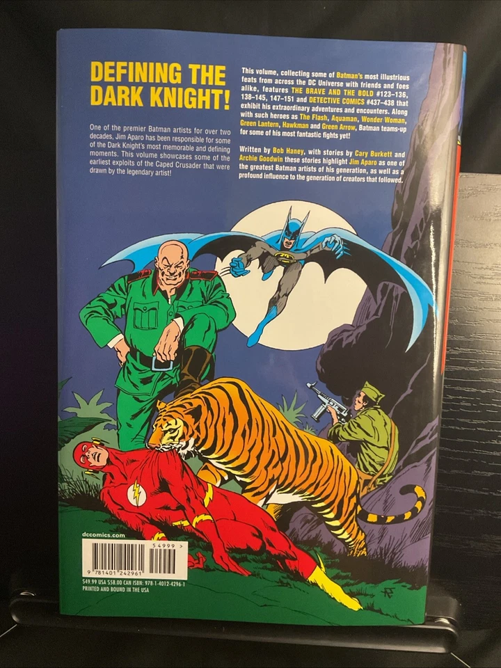 Leyendas del Caballero Oscuro Jim Aparo Vol. 2 DC Comics 2013 Hardcove primera impresión Foto 4 de 4