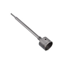 Fresa muro a tazza 75 mm asta prolunga 50 cm attacco trapano sds plus