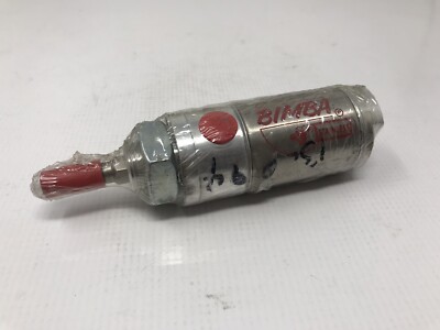 BIMBA PNEUMATIC CYLINDER, 1 1/2'' BORE, 0.5'' STROKE, 170.5-DNRB - NEW