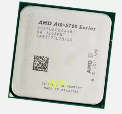 AMD A10-5700 AD57000KA44HJ 3.4GHz quad-core socket FM2 server CPU processor - Bild 1 von 2