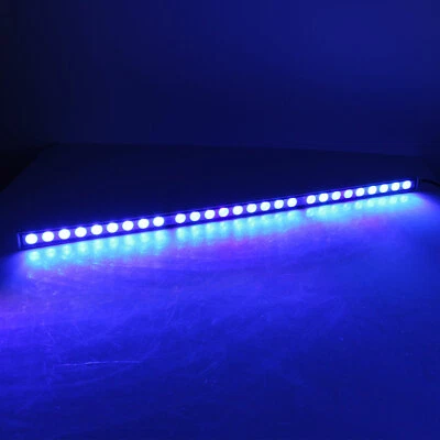 POPULARGROW 33inch LED Aquarium Bar Light Strip Blue Spectrum Fish Reef Coral LPS SPS