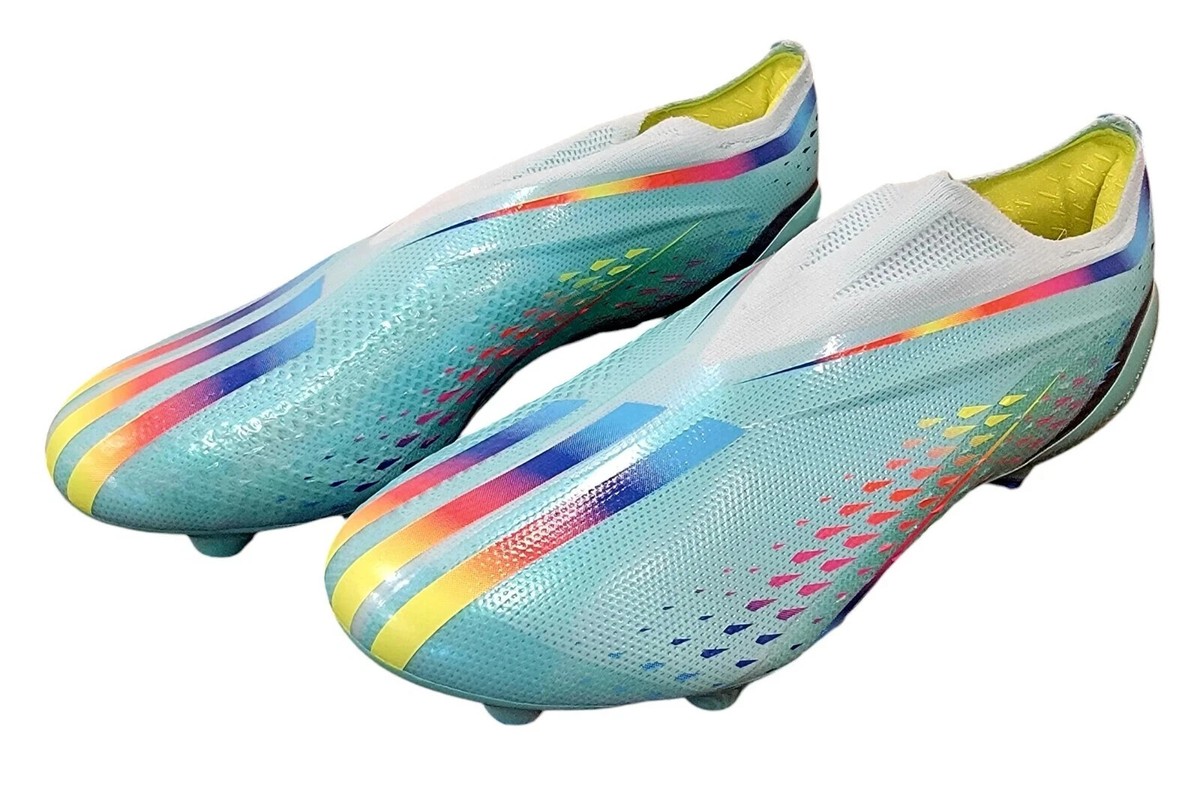 Adidas X Speedportal SG Soccer Cleats Aqua Blue Mens Size