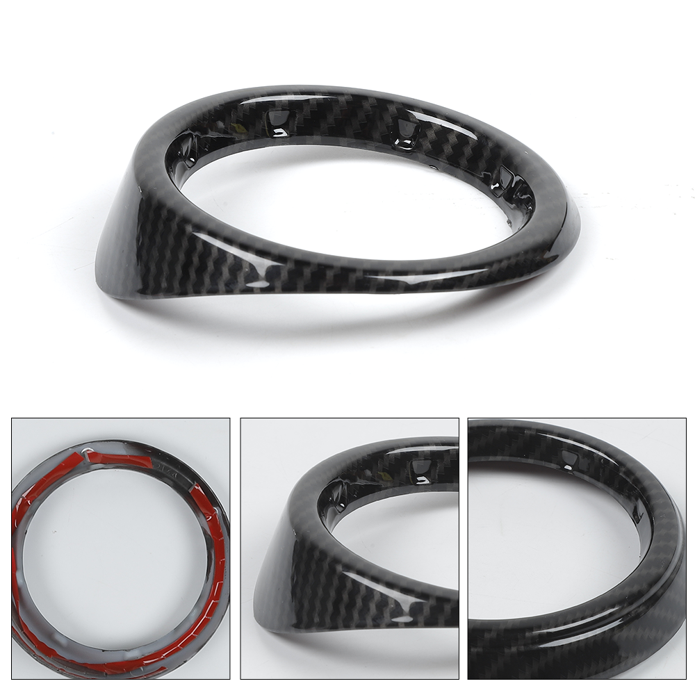 SQQP Carbon Fiber Center Console Air Outlet Vent Cover Trim Interior Accessories For 2016-2021 Chevrolet Chevy Camaro In | Whizz - Foto 4