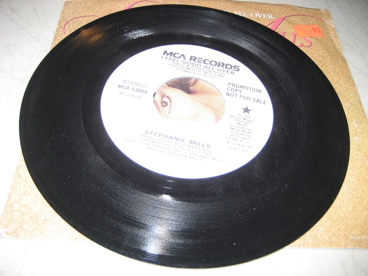 STEPHANIE MILLS I FEEL GOOD ALL OVER 45 NM MCA MCA-53056 1987 | eBay