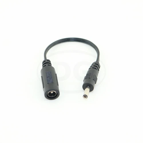 3.5mm x 1.35mm Male Plug to 5.5mm x 2.1mm female socket DC Power Adapter cable