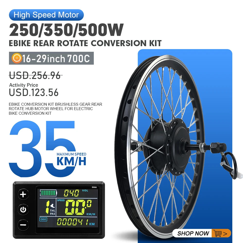 Rear Hub Hub Motor Manufacturers Hub Motor Kit Electric Bike