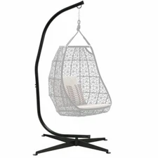 Hammock Chair Stand Only - Metal C-Stand for Hanging Hammock Chair 
