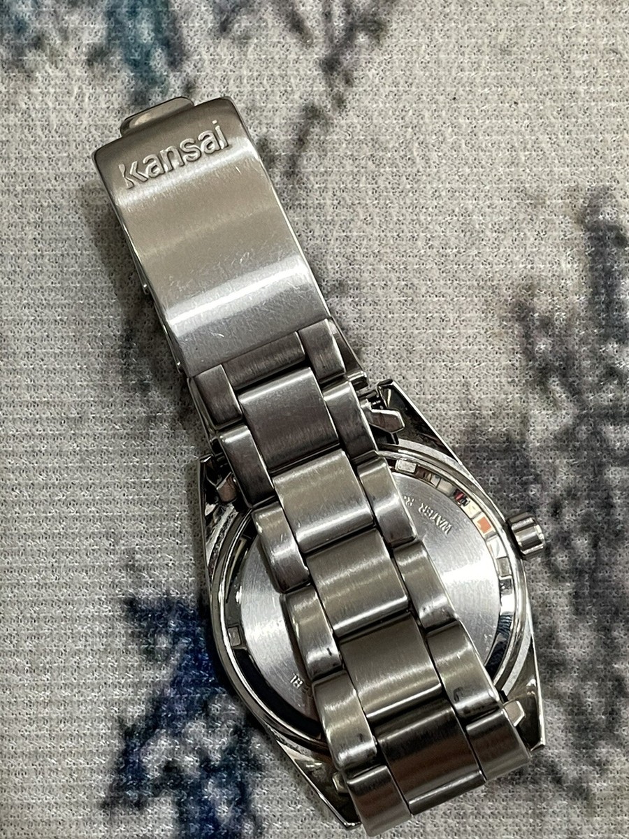 Kansai Yamamoto Watch Automatic Japan Made Date WORKING Kansai Yamamoto Watch Automatic Japan Made Date WORKING