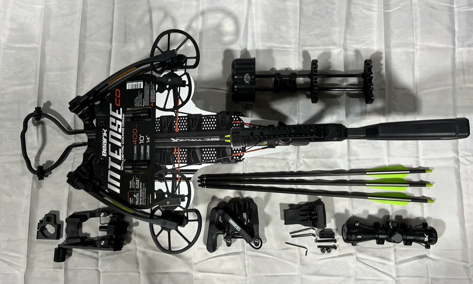 Bear Archery Intense CD Crossbow with DETAC Crank Package