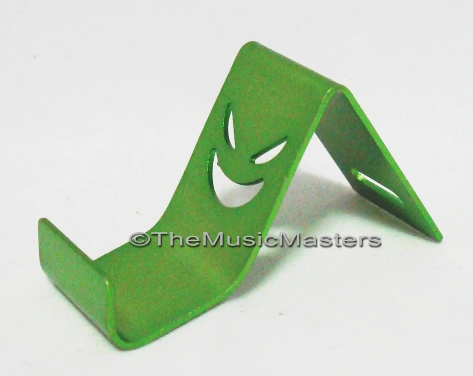 Micro Mini Teléfono Celular Smartphone Soporte de Exhibición Soporte "Mean Smile" Verde Foto 2 de 4