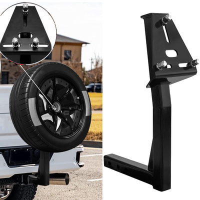 #ad Universal 24 Inch High Trailer Hitch Spare Tire Mount Fits 2 Inch Receiver $125.10
