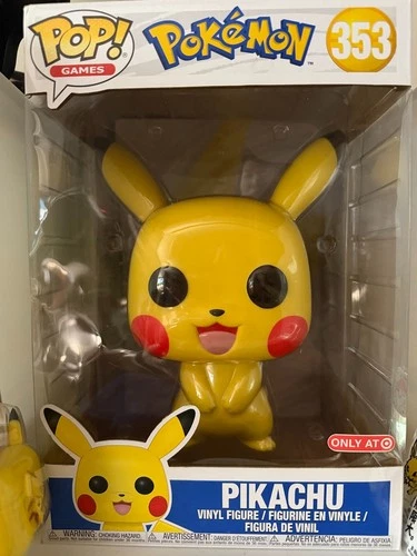 Funko Pop! Vinyl Jumbo 10 in: Pokémon - Pikachu - Target (Exclusive) #353