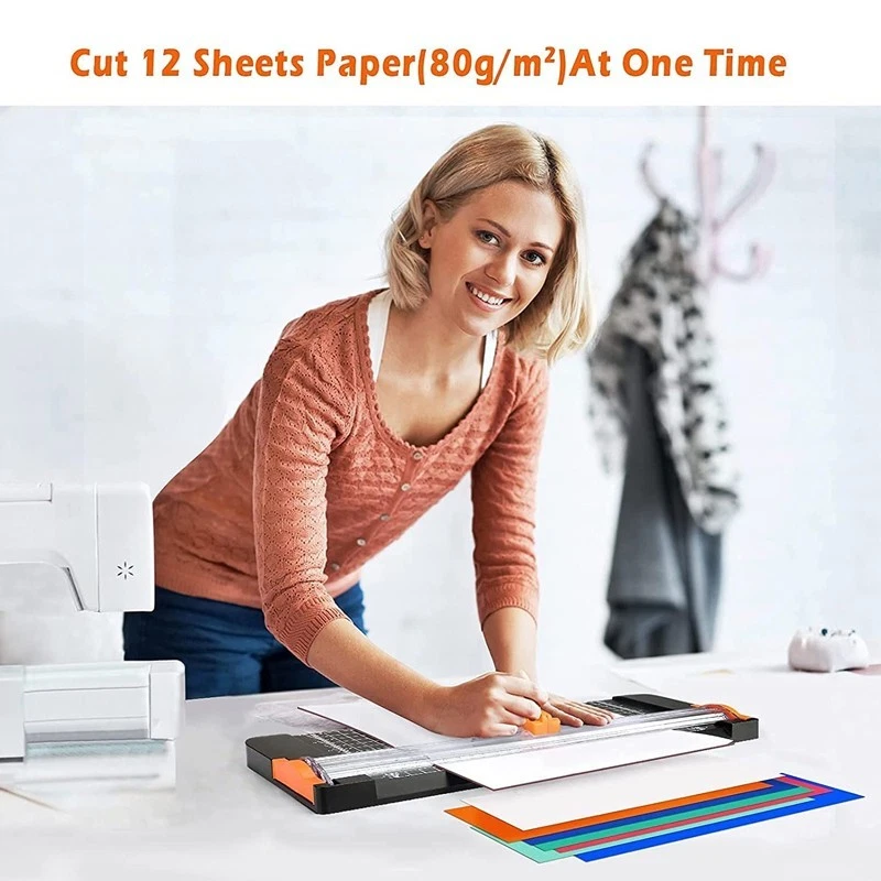 Heavy Duty A4 Photo Paper Cutter Guillotine Card Trimmer Ruler Home Office Arts - image 3 of 4