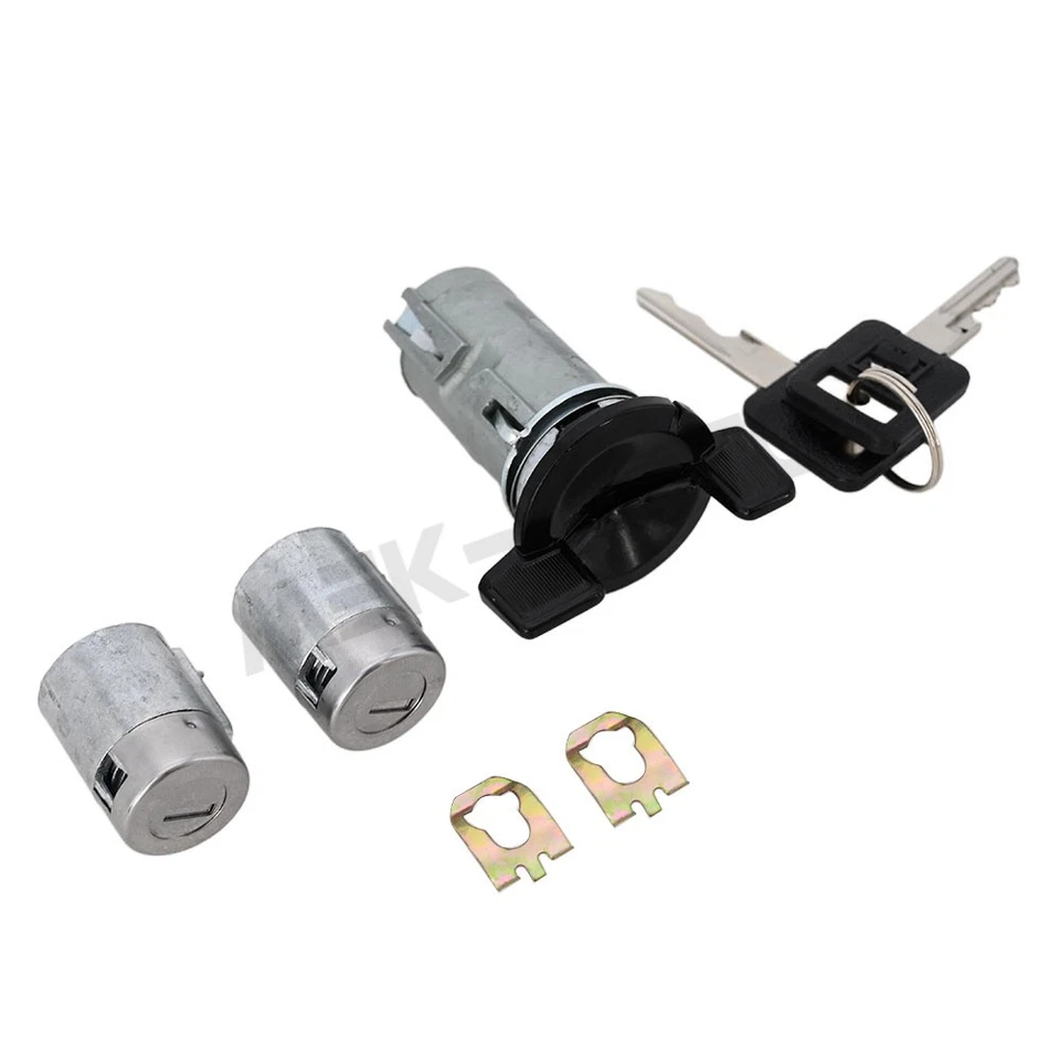 Interruptor de bloqueo de puerta de encendido con 2 llaves para camionetas GMC 4000-7000 D1414B 07840574 Foto 2 de 4