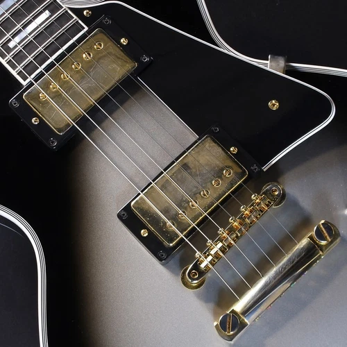 Gibson Custom Shop 1974 Les Paul Custom Silver Burst Used Japan Limited