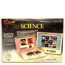 Vintage Electronic GeoSafari Science Education Game Complete Homeschool Learning
