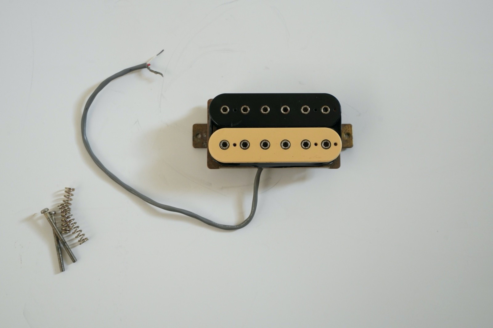 Vintage 80s MMK-45 Humbucker Pickup Westone Aria Pro II  Matsumoku MIJ Zebra