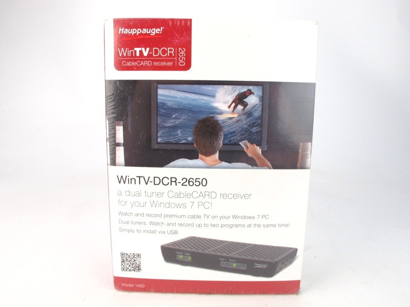 New Hauppauge WinTV-DCR 2650 CableCard Receiver   Model 1450