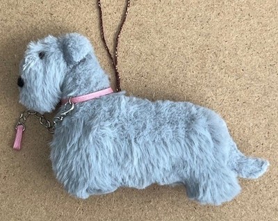 CESKY TERRIER mit HALSBAND & LEINE - Teil Nadel gefilzt HUND