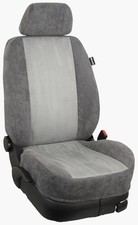 Mercedes B-Klasse W245 Maß Sitzbezüge Schonbezüge vorne: Alcantra/grau/Frotte