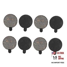 4 Pairs Brake Pads Electric Scooter Semi Metal Brake Disc Rotor Pads with Mute