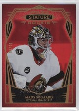 2022-23 Stature Rookies Design & Photo Variant Red 9/11 Mads Sogaard #169 12hh