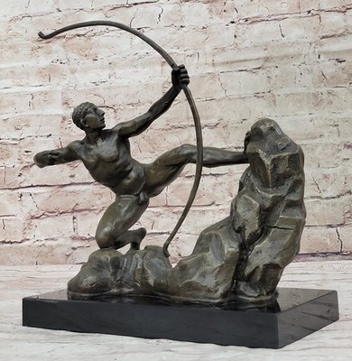 Fein Alte Römische Statue 1st Century Figur Griechische Gott Apollo Stecker Akt