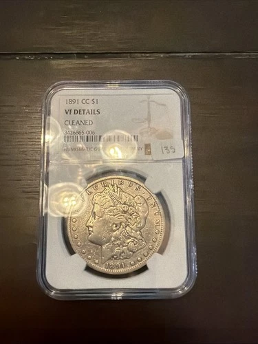 1891 CC Morgan Dollar VF Details