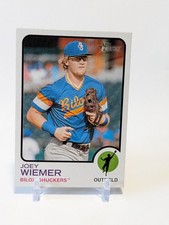 2022 Topps Heritage Minor League #166 Joey Wiemer Biloxi Shuckers - FREE SHIP