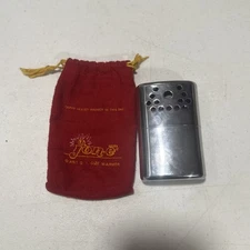 JON-E HandWarmer GiantSize Stainless Steel Vintage Aladdin Made In USA Untested 