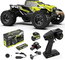 AMORIL 1/10 RTR Brushless Fast RC Cars for Adults,Max 50mph Hobby 1:10, Green 