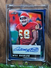 Will Shields 2024 Leaf Legends Auto HOF