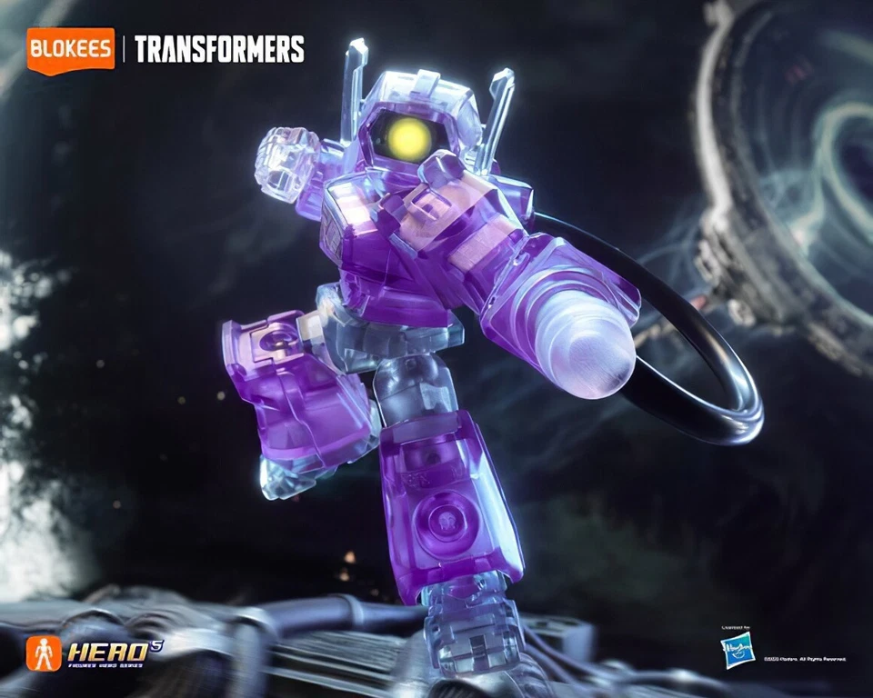 Blokees Transformers Defender Version 03 Shockwave Assembly Figure Model Kit