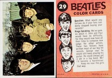 1964 Topps Beatles Color Trading Cards 11
