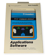 Vintage 1981 Texas Instruments TI 99/4A Computer TI Invaders Game