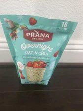 Prana Organic Overnight Oat & Chia Strawberry Shortcake 16 Servings