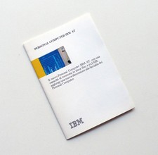 IBM OPUSCOLO BROCHURE DEPLIANT PERSONAL COMPUTER IBM AT 1984 L4031S58