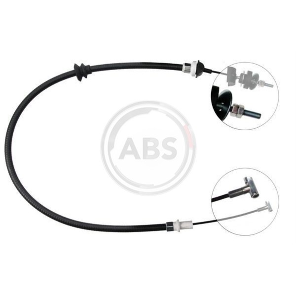 A.B.S. Kupplungszug Kupplungsseil Vorne FüR Seat Inca 6K9 Ibiza II 6K1-image