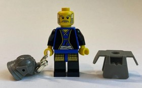Lego Blue Shogun Minifigure Ninja Castle 6093 4805 6083 6013 6089 figure cas056