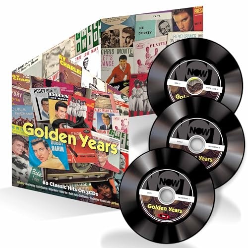 Golden Years 3-CD NEW SEALED Elvis Presley/Dion/Roy Orbison/Del Shannon/Chiffons - Image 2