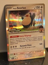 Pokemon Karte Hop’s Relaxo SVP 184 Stamp Prerelease Reisegefährten, kein Staff