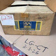 Genuine Moog 7234 Coil Spring Set, NOS, Made In USA