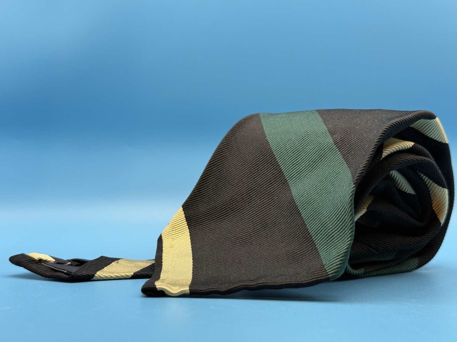 VTG 80s/90s Polo RL  REPP Tie 100% Silk Hand Rolled USA Uncommon Colorway